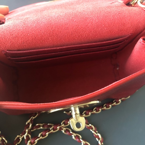 Mulberry Red Mini Lily Handbag - Picture 4 of 7